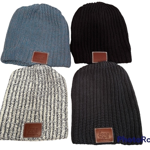 LOT OF 4 LOVE YOUR MELON CAP